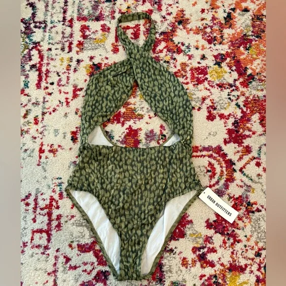 Urban Outfitters Out From Under Rachel Crossover One-Piece Swimsuit - Picture 1 of 7